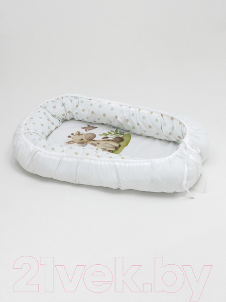 Изображение товара Кокон-гнездышко Топотушки Малыши с кокосовой вставкой / 139К