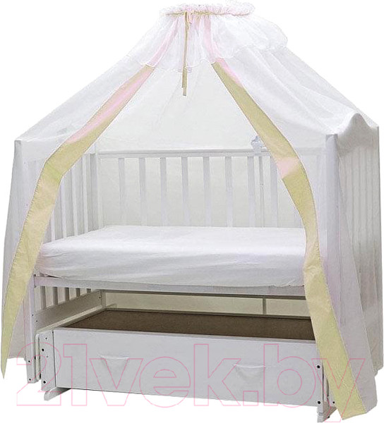 Изображение товара Балдахин на кроватку Топотушки Классик / 111/6 (бежевый)