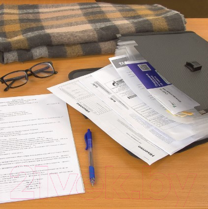 Изображение товара Папка для бумаг Brauberg Hit / 229572 (черный)