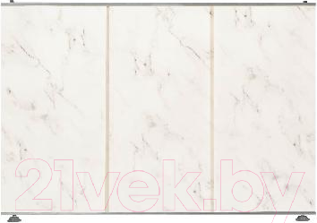 Изображение товара Экран для ванны Comfort Alumin Group Хлопковый мрамор 73x50