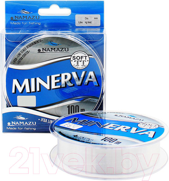 Изображение товара Леска монофильная Namazu Minerva 0.35 мм 100м (10кг, прозрачный)