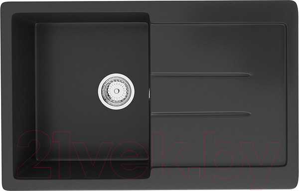 Изображение товара Мойка кухонная Ulgran U-507 (344 ультра-черный)