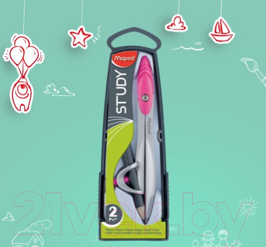 Изображение товара Циркуль Maped Study 120 / 119410