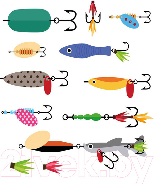 Изображение товара Наволочка декоративная JoyArty Выбор блесны / sl_21323