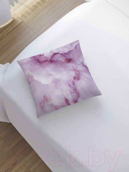 Изображение товара Наволочка декоративная JoyArty Розовый дым / sl_18909