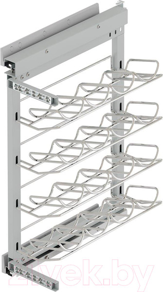 Изображение товара Корзина выдвижная Starax S-2182-C (левое крепление, хром)