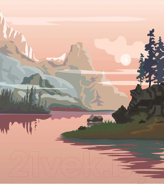 Изображение товара Наволочка декоративная JoyArty Туманные вечера / sl_29258