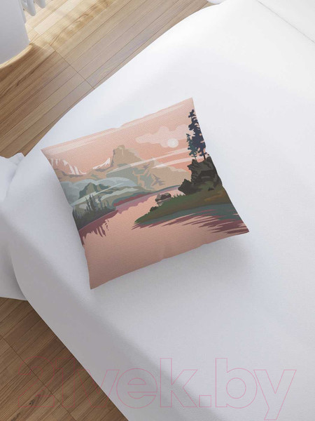 Изображение товара Наволочка декоративная JoyArty Туманные вечера / sl_29258