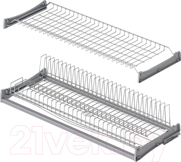 Изображение товара Сушилка для посуды встраиваемая Starax S-5159-С (с алюминиевой рамкой/хром)