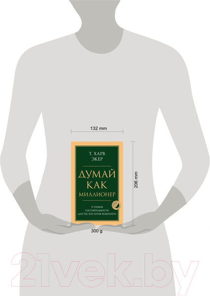 Изображение товара Книга Эксмо Думай как миллионер (Экер Х.)