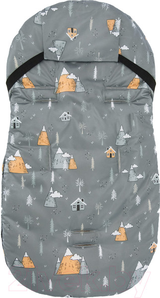 Изображение товара Конверт детский Amarobaby Snowy Baby Горы / AMARO-6102-GR (серый)