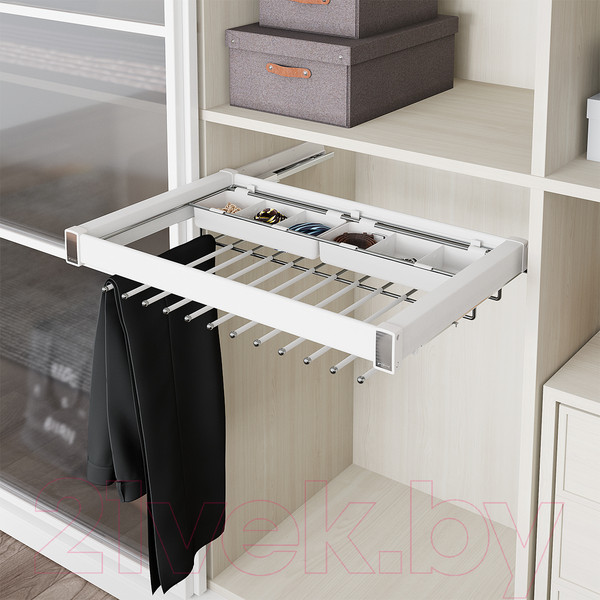 Изображение товара Вешалка выдвижная Starax S-6713-W (белый)