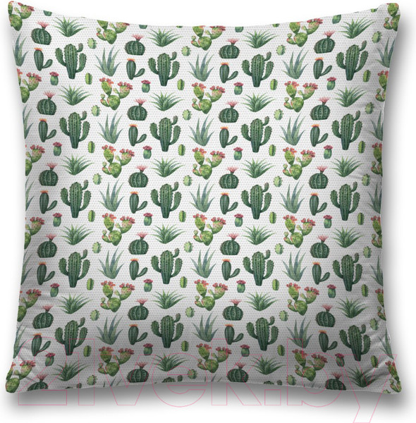 Изображение товара Наволочка декоративная JoyArty Маленькие кактусы / sl_122816