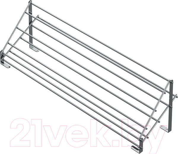 Изображение товара Полка выдвижная Starax Двухуровневая S-6142-C (хром)