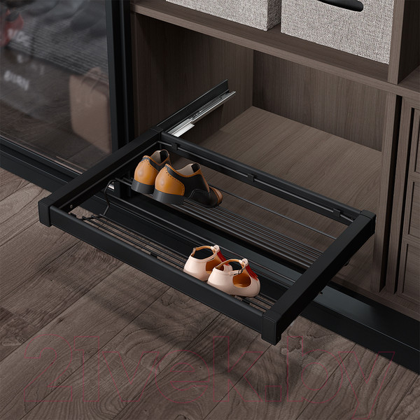 Изображение товара Полка выдвижная Starax S-6731-A (антрацит)