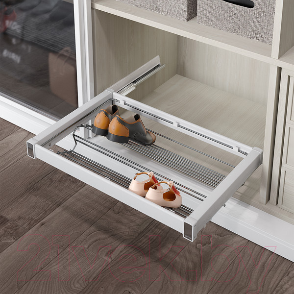 Изображение товара Полка выдвижная Starax S-6719-W (белый)
