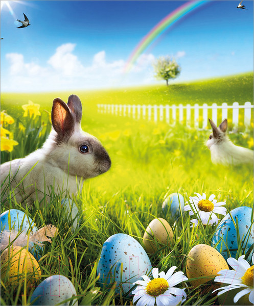 Изображение товара Скатерть JoyArty Пасхальная радость / tc_25665 (120x145)