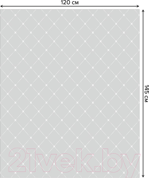 Изображение товара Скатерть JoyArty Точечные соединения / tc_13580 (120x145)