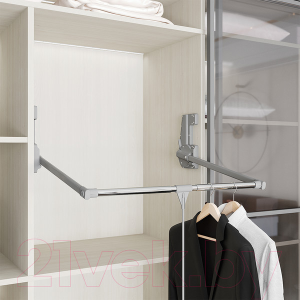 Изображение товара Пантограф мебельный Starax S-6014-G (15кг, серый)