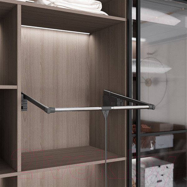 Изображение товара Пантограф мебельный Starax S-6013-A (10кг, антрацит)