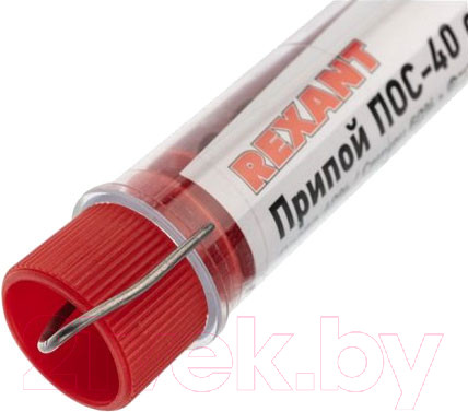 Изображение товара Припой Rexant 09-3100 (с канифолью)