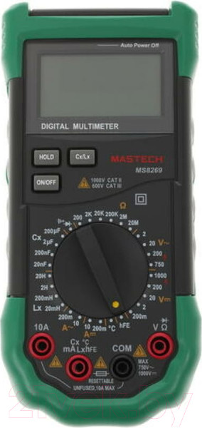 Изображение товара Мультиметр цифровой Mastech MS8269 (13-2022)