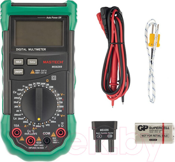 Изображение товара Мультиметр цифровой Mastech MS8269 (13-2022)
