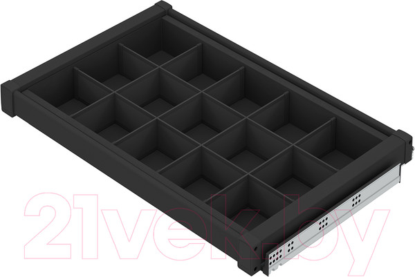 Изображение товара Полка выдвижная Starax S-6716-A (антрацит)