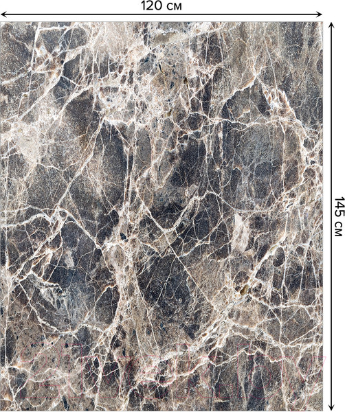 Изображение товара Скатерть JoyArty Мраморные трещины / tc_37011 (120x145)