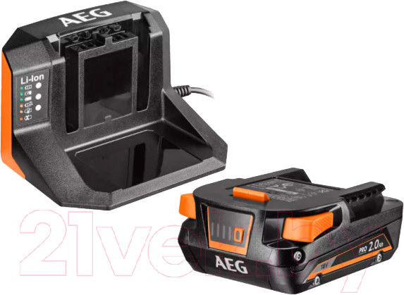 Изображение товара Аккумулятор для электроинструмента AEG Powertools SET L1820S / 4935478932 (с зарядным устройством)
