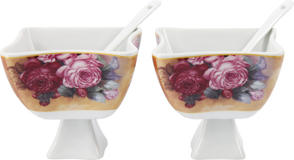 Изображение товара Набор креманок Rosenberg R-060157 (с ложками)