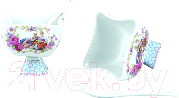 Изображение товара Набор креманок Rosenberg R-060158 (с ложками)