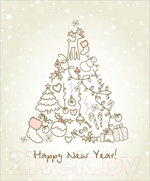 Изображение товара Скатерть JoyArty Подарки к празднику / tc_10796757 (120x145)