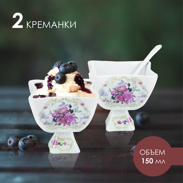 Изображение товара Набор креманок Pomi d'Oro P060161 (с ложками)