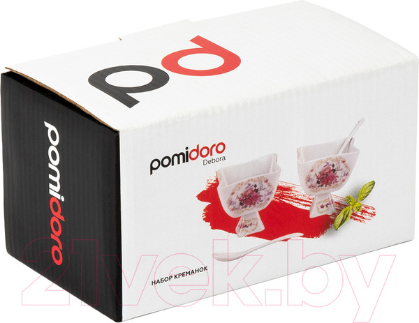 Изображение товара Набор креманок Pomi d'Oro P060161 (с ложками)