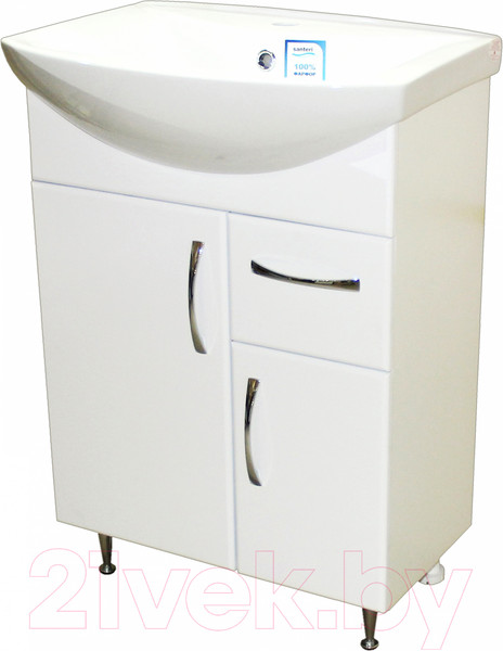 Изображение товара Тумба под умывальник СанитаМебель Камелия-64.15 Д2