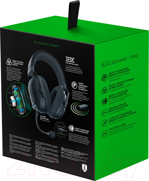 Изображение товара Беспроводные наушники Razer BlackShark V2 Pro / RZ04-03220100-R3M1