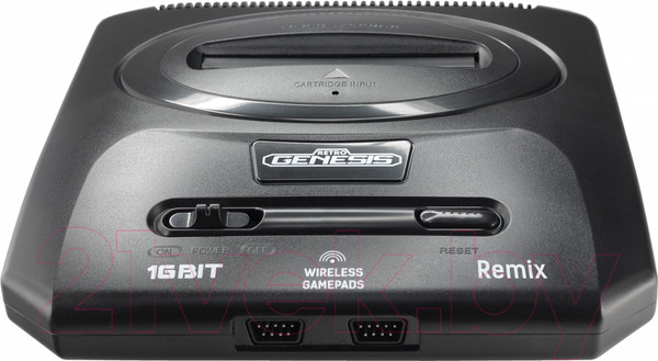 Изображение товара Игровая приставка Retro Genesis 8+16Bit Remix + 600 игр (черный)