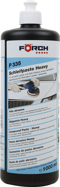 Изображение товара Полироль для кузова Forch Heavy P335 / 61001712 (1л)