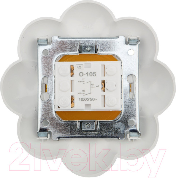 Изображение товара Выключатель Kranz Happy Ромашка KR-78-0621 (желтый/белый)