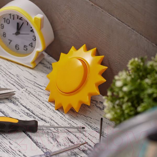 Изображение товара Выключатель Kranz Happy Солнце KR-78-0617 (желтый)