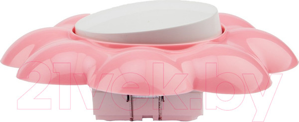 Изображение товара Выключатель Kranz Happy Цветок KR-78-0623 (белый/розовый)