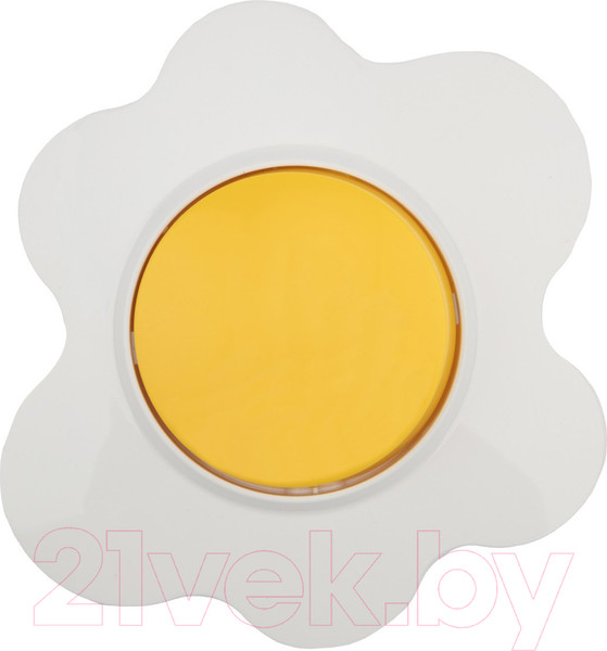 Изображение товара Выключатель Kranz Happy Яичница KR-78-0629 (желтый/белый)