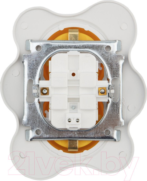 Изображение товара Розетка Kranz Happy Яичница KR-78-0632 (желтый/белый)