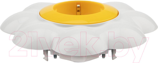 Изображение товара Розетка Kranz Happy Ромашка KR-78-0622 (желтый/белый)