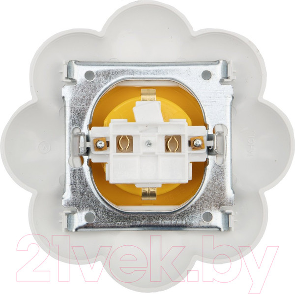 Изображение товара Розетка Kranz Happy Ромашка KR-78-0622 (желтый/белый)