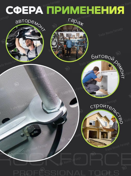 Изображение товара Гаечный ключ RockForce RF-7542730 (49920)