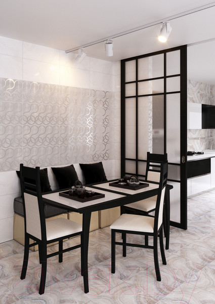 Изображение товара Плитка Beryoza Ceramica Камелот серый (418x418)