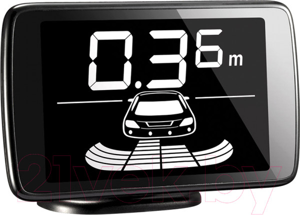 Изображение товара Парковочный радар ParkMaster 238 (серебро, 8-ми датчиковый)