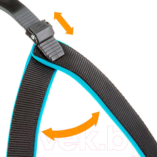 Изображение товара Шлея Ferplast Agila Fluo 9 (синий)